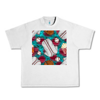 Lunar Rock baseball  uniform with turquoise gemstone seamless pattern Urban Heavy Tee - BundleAndBundleShop