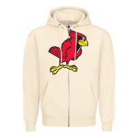 Sandshell illinois state redbirds Zipper Hoodie - linhVisuals