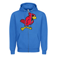 True Royal illinois state redbirds Zipper Hoodie - linhVisuals