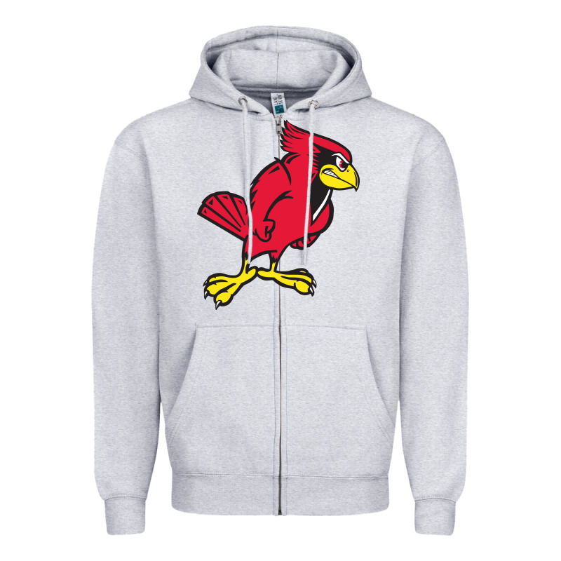 Illinois State Redbirds Zipper Hoodie by linhVisuals | Teevron