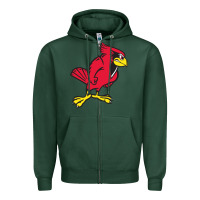 Sports Green illinois state redbirds Zipper Hoodie - linhVisuals