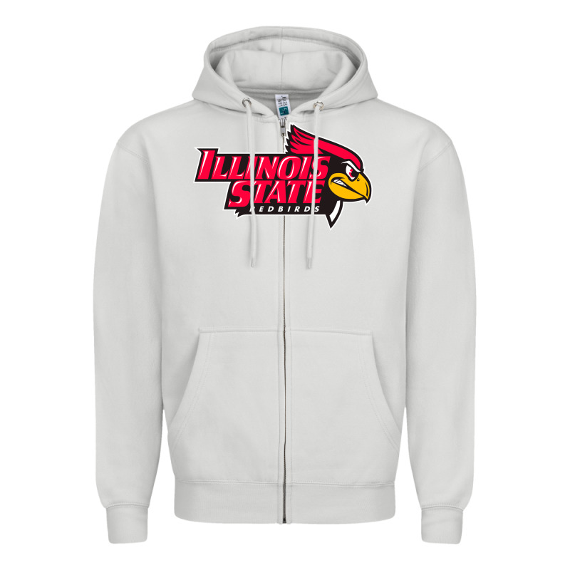Illinois State Redbirds Zipper Hoodie by linhVisuals | Teevron