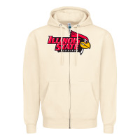 Sandshell illinois state redbirds Zipper Hoodie - linhVisuals