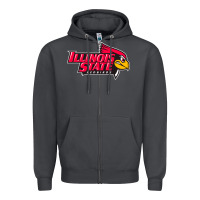 Smoke illinois state redbirds Zipper Hoodie - linhVisuals