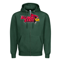 Sports Green illinois state redbirds Zipper Hoodie - linhVisuals