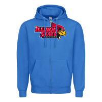 True Royal illinois state redbirds Zipper Hoodie - linhVisuals