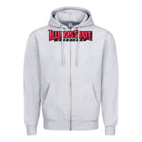 Heather Grey illinois state redbirds Zipper Hoodie - linhVisuals