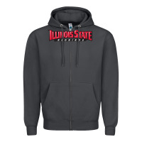 Smoke illinois state redbirds Zipper Hoodie - linhVisuals