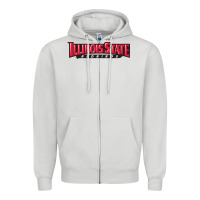 Dove Grey illinois state redbirds Zipper Hoodie - linhVisuals