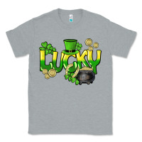 Heather Grey Lucky St. Patrick's Day Classic Tee - HowdyJamesFarm
