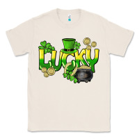 Natural Lucky St. Patrick's Day Classic Tee - HowdyJamesFarm