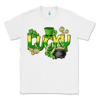 White Lucky St. Patrick's Day Classic Tee - HowdyJamesFarm