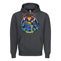 Smoke cyclops 2 Zipper Hoodie - linhVisuals