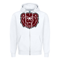 White missouri state bears Zipper Hoodie - linhVisuals