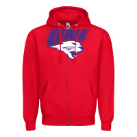 Red northern iowa panthers Zipper Hoodie - linhVisuals