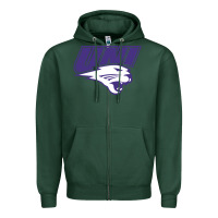 Sports Green northern iowa panthers Zipper Hoodie - linhVisuals