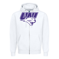White northern iowa panthers Zipper Hoodie - linhVisuals