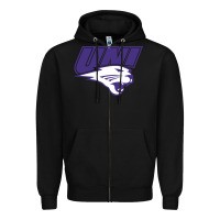 Black northern iowa panthers Zipper Hoodie - linhVisuals