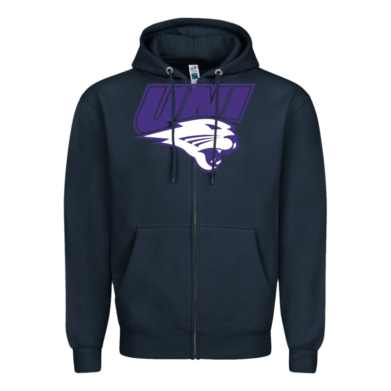 Northern Iowa Panthers Zipper Hoodie by linhVisuals | Teevron