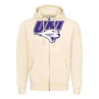 Sandshell northern iowa panthers Zipper Hoodie - linhVisuals