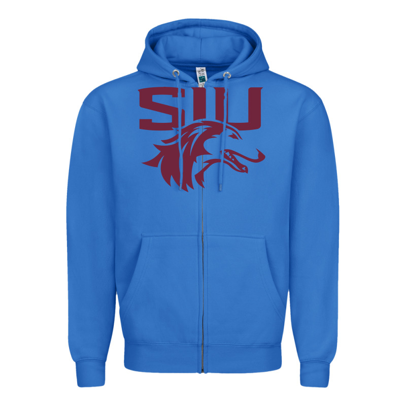 Southern Illinois Salukis Zipper Hoodie by linhVisuals | Teevron