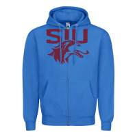 True Royal southern illinois salukis Zipper Hoodie - linhVisuals