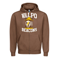Chestnut valparaiso beacons Zipper Hoodie - linhVisuals