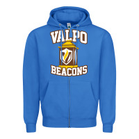 True Royal valparaiso beacons Zipper Hoodie - linhVisuals