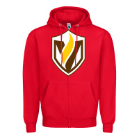Red valparaiso beacons Zipper Hoodie - linhVisuals