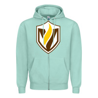 Seafoam valparaiso beacons Zipper Hoodie - linhVisuals