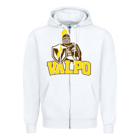 White valparaiso beacons Zipper Hoodie - linhVisuals