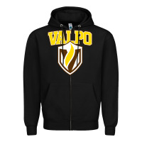 Black valparaiso beacons Zipper Hoodie - linhVisuals
