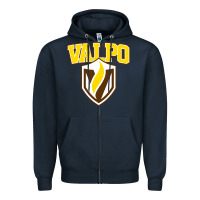 Navy valparaiso beacons Zipper Hoodie - linhVisuals