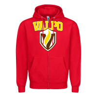 Red valparaiso beacons Zipper Hoodie - linhVisuals