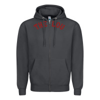 Smoke the lou retro louis fan tribute  loui cardinal Zipper Hoodie - linhVisuals