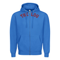The Lou Retro Louis Fan Tribute  Loui Cardinal Zipper Hoodie | Teevron