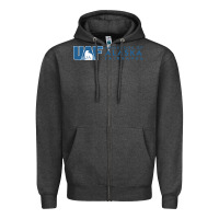 Charcoal Heather University of Alaska Fairbanks Zipper Hoodie - linhVisuals