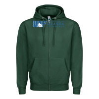 Sports Green University of Alaska Fairbanks Zipper Hoodie - linhVisuals