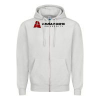 Dove Grey Azusa Pacific University Zipper Hoodie - linhVisuals