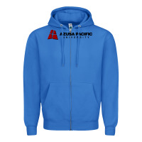 True Royal Azusa Pacific University Zipper Hoodie - linhVisuals