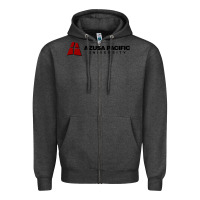 Charcoal Heather Azusa Pacific University Zipper Hoodie - linhVisuals