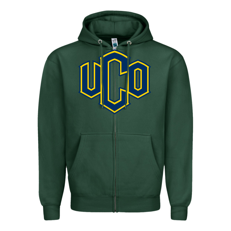 University Of Central Oklahoma Zipper Hoodie by linhVisuals | Teevron