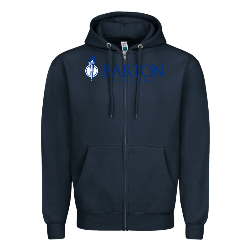 Barton College Zipper Hoodie by linhVisuals | Teevron