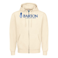 Sandshell Barton College Zipper Hoodie - linhVisuals