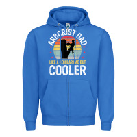 True Royal arborist dad tree climber logger woodworker chainsaw mens t shirt Zipper Hoodie - linhVisuals