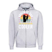 Heather Grey arborist dad tree climber logger woodworker chainsaw mens t shirt Zipper Hoodie - linhVisuals