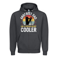 Smoke arborist dad tree climber logger woodworker chainsaw mens t shirt Zipper Hoodie - linhVisuals