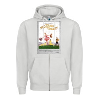 Dove Grey the sound of music Zipper Hoodie - linhVisuals