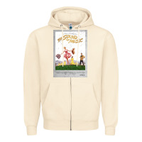 Sandshell the sound of music Zipper Hoodie - linhVisuals