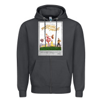 Smoke the sound of music Zipper Hoodie - linhVisuals